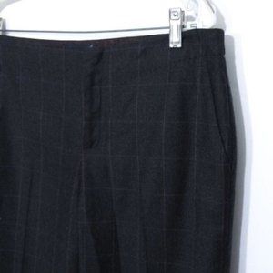 New Banana Republic Wool Dress Pants Sz 8 Plaid